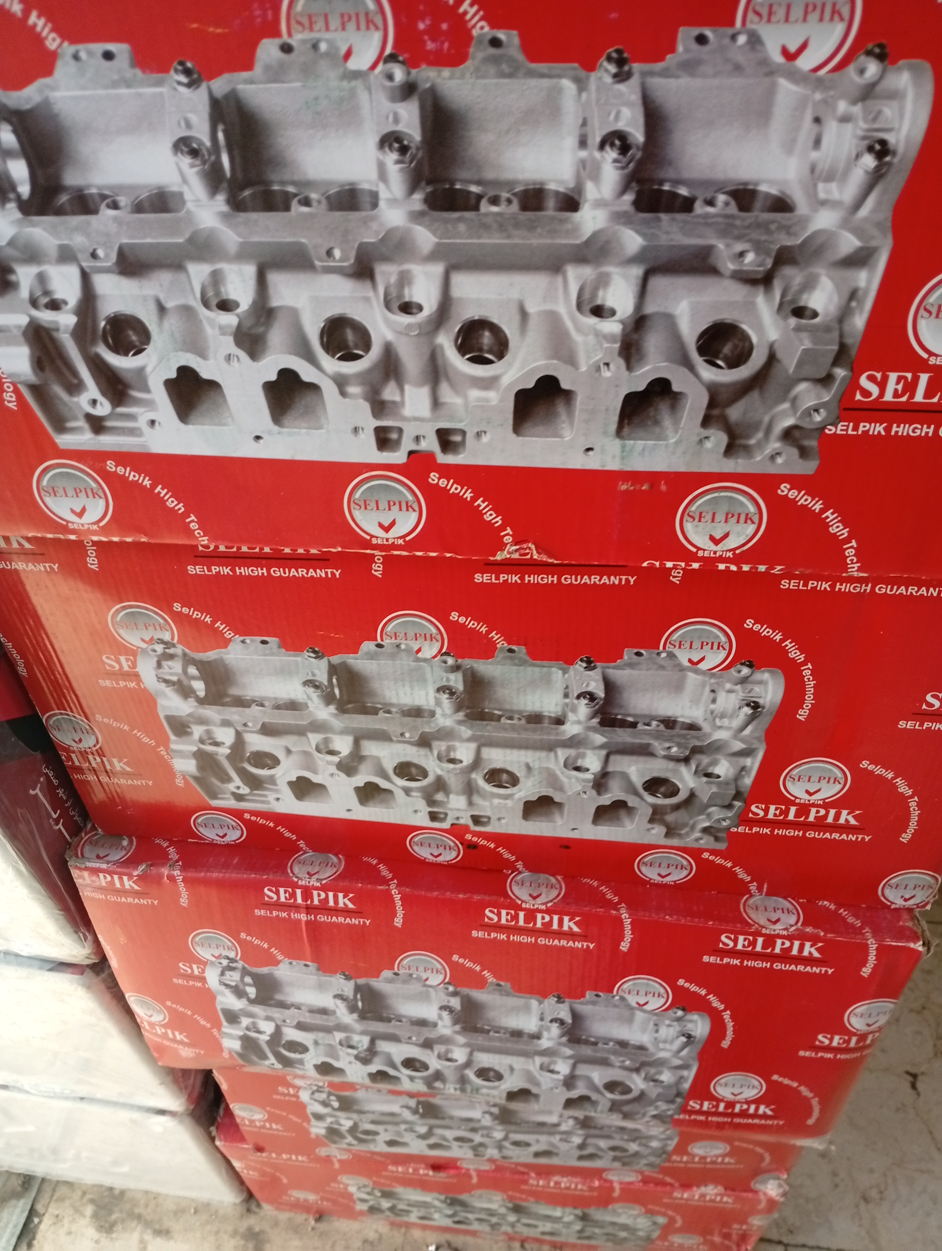 سر سیلندر کامل پژو شیم بندی شرکتی سلپیک ترک پوسته سنگین