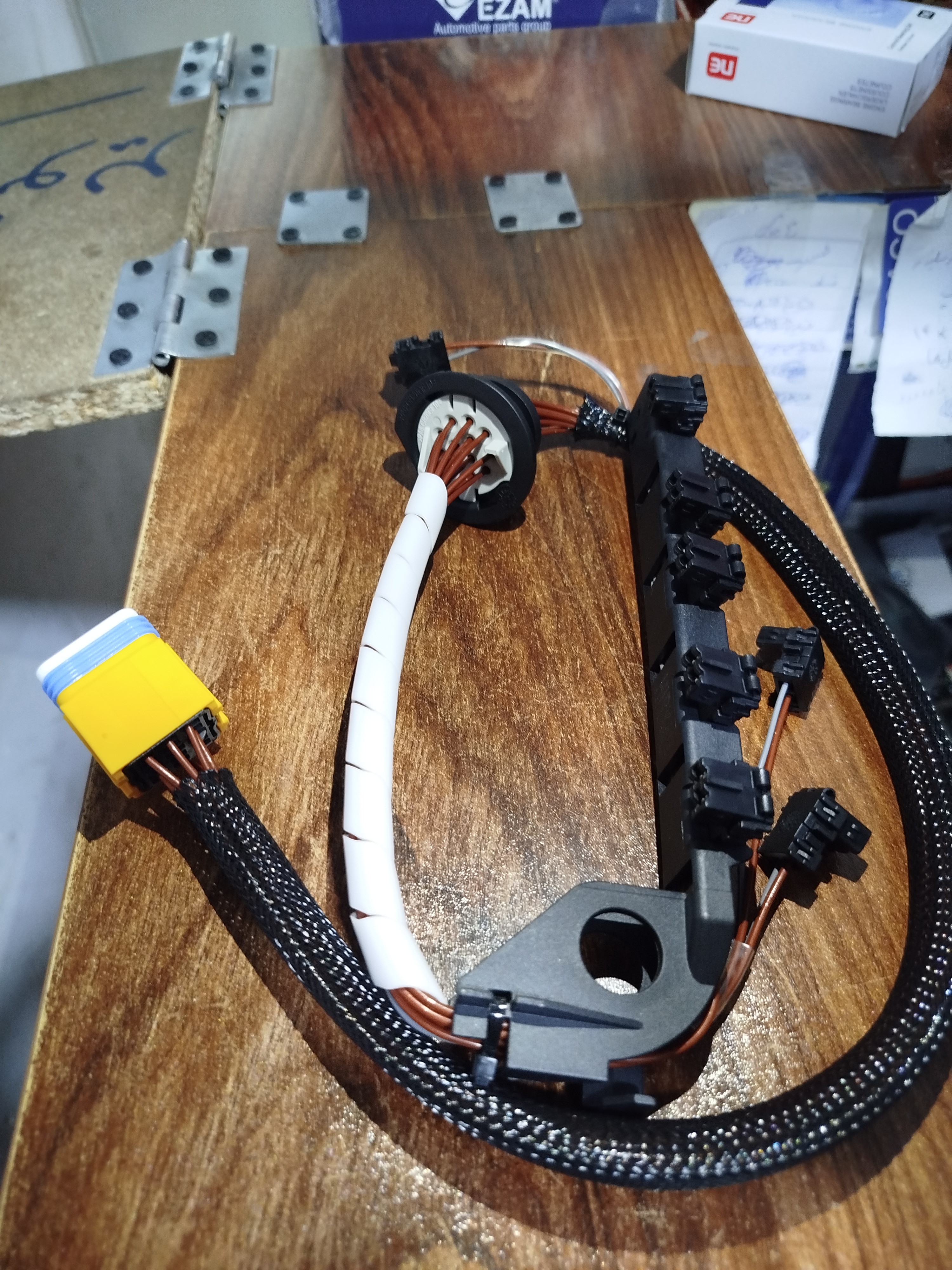 سیم‌کشی ساعت گیربکس اتوماتیک al4 206 207 مگان ال 90